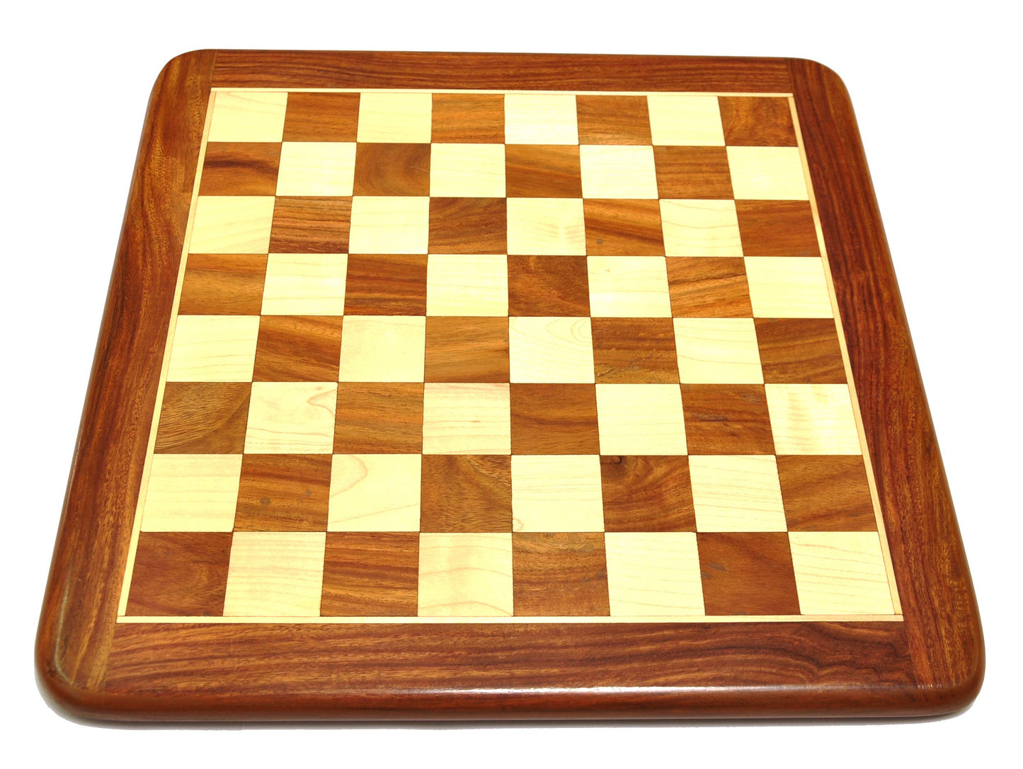 Palm Royal Handicrafts 4 Years 21 Inches Handmade Flat Wooden Chess Board Made With Indian Rosewood Wooden Chess Board For Chess