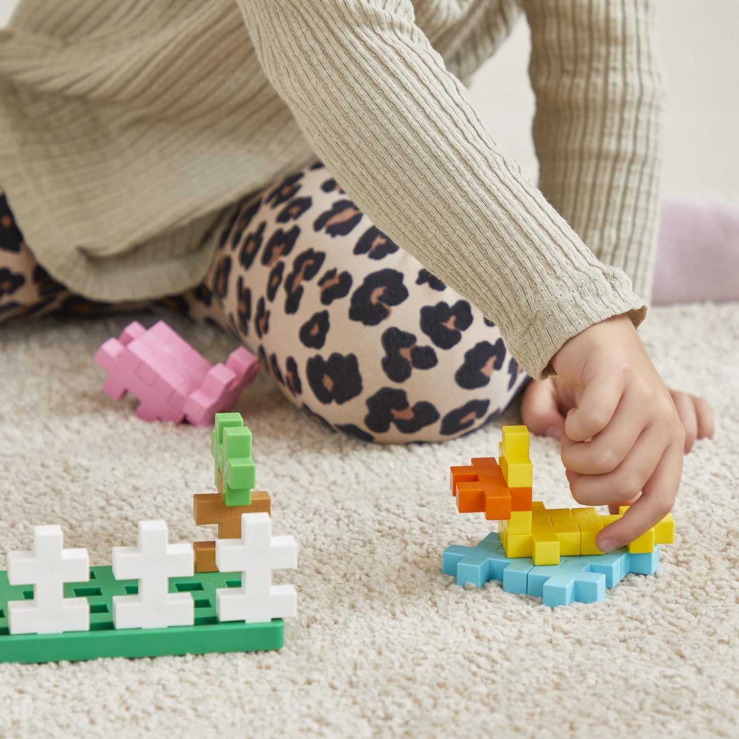 Plus Plus - Big Activity Set - Construction Building Stem Toy, Interlocking Large Puzzle Blocks For Toddlers And Preschool - Far