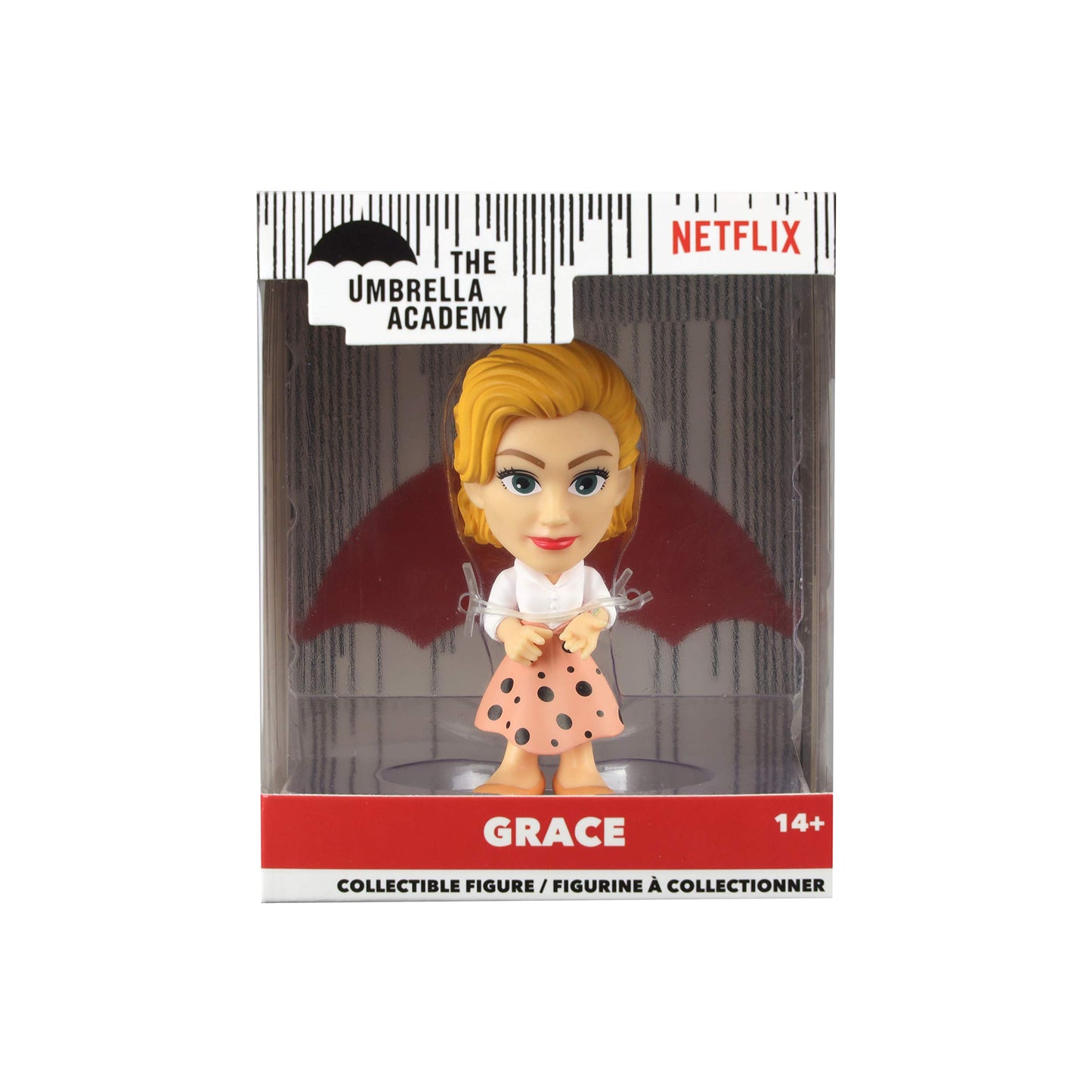Just Play The Umbrella Academy 3.25” Stylized Collectible Figures, Grace