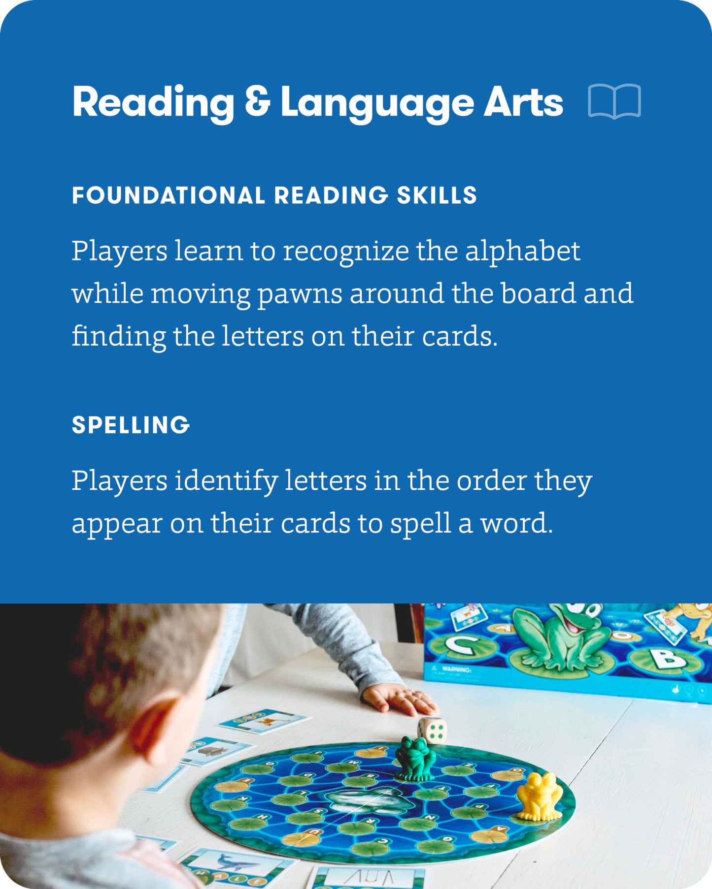 Simplyfun Lily Pond - Educational Game To Practice Early Reading And Spelling - An Engaging And Fun Toddler Game - 2 To 4 Player