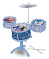 What Kids Want Frozen 2 Drum Kit Set - Standard Size, Multicolored, Plastic, Model 31210