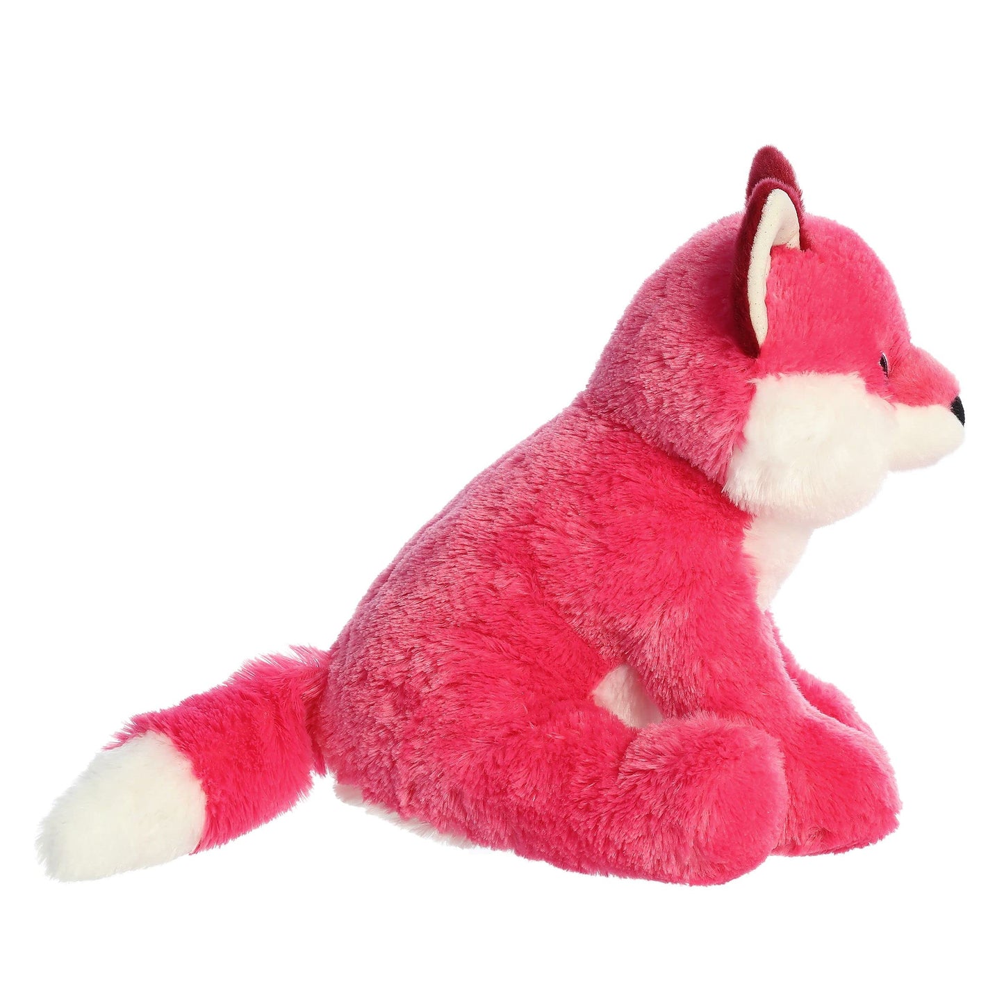 Aurora 12 Pink Fox Plush Toy - Soft & Cuddly Stuffed Animal for Kids - Perfect Gift for All Ages
