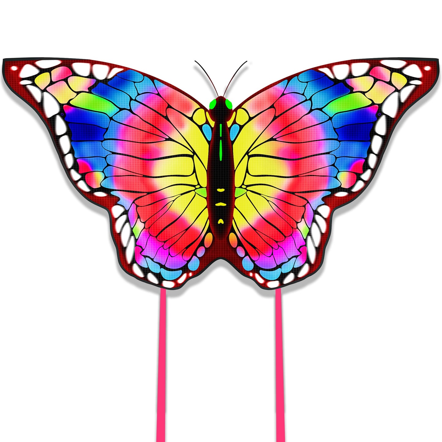 Butterfly Kite For Kids 4-8 8-12, Kid Kites Easy To Fly, Colorful Kite For Adults & Beginners, Beach Park Outdoor Activities, Ea
