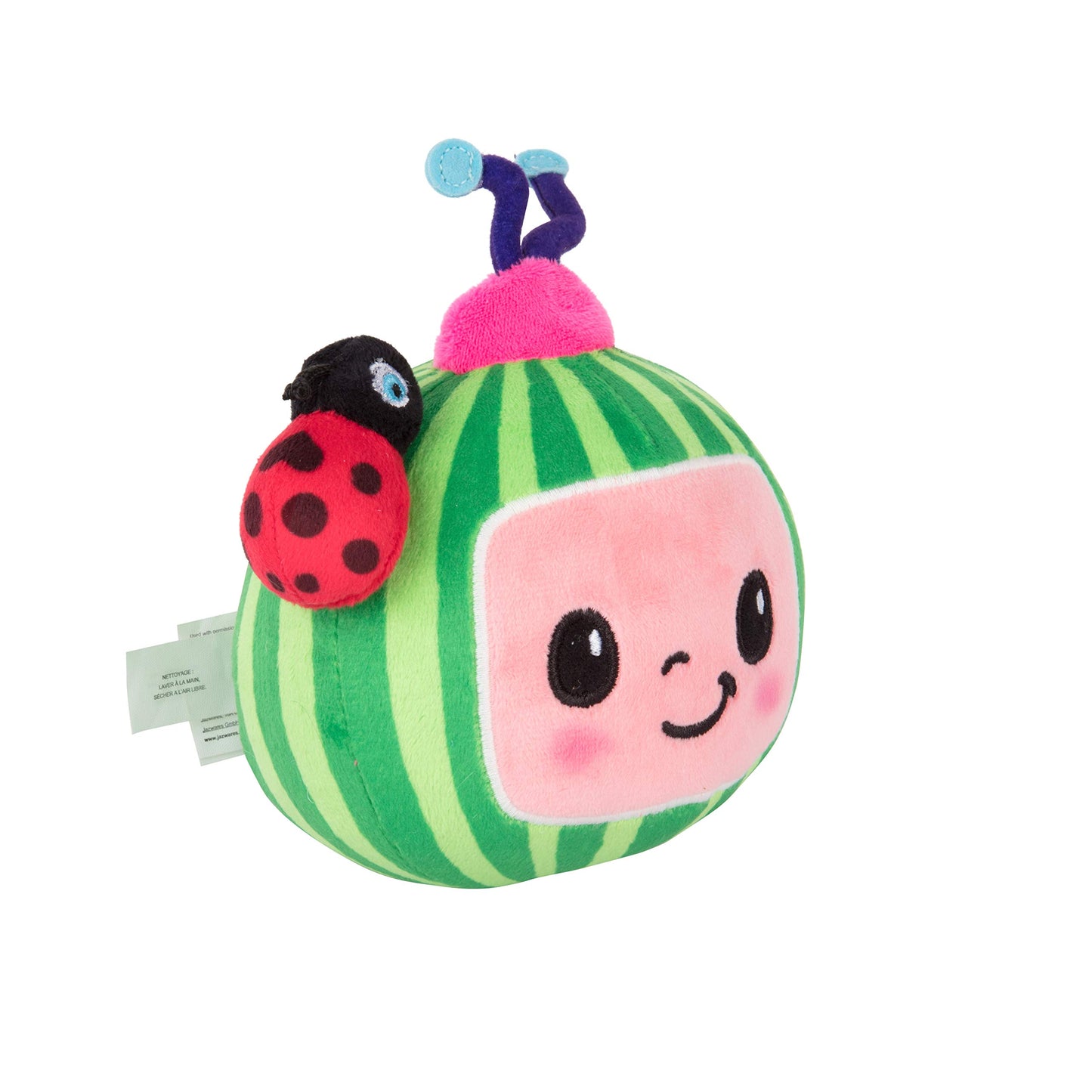 Cocomelon 8-Inch Jj & Melon Plush 2-Pack - Officially Licensed - Soft Squishy Stuffed Animal Doll Toy Figures - Easter Basket Stuffer Gift For Kids, Boys, Girls, Toddlers, Preschoolers - Ages 1-3