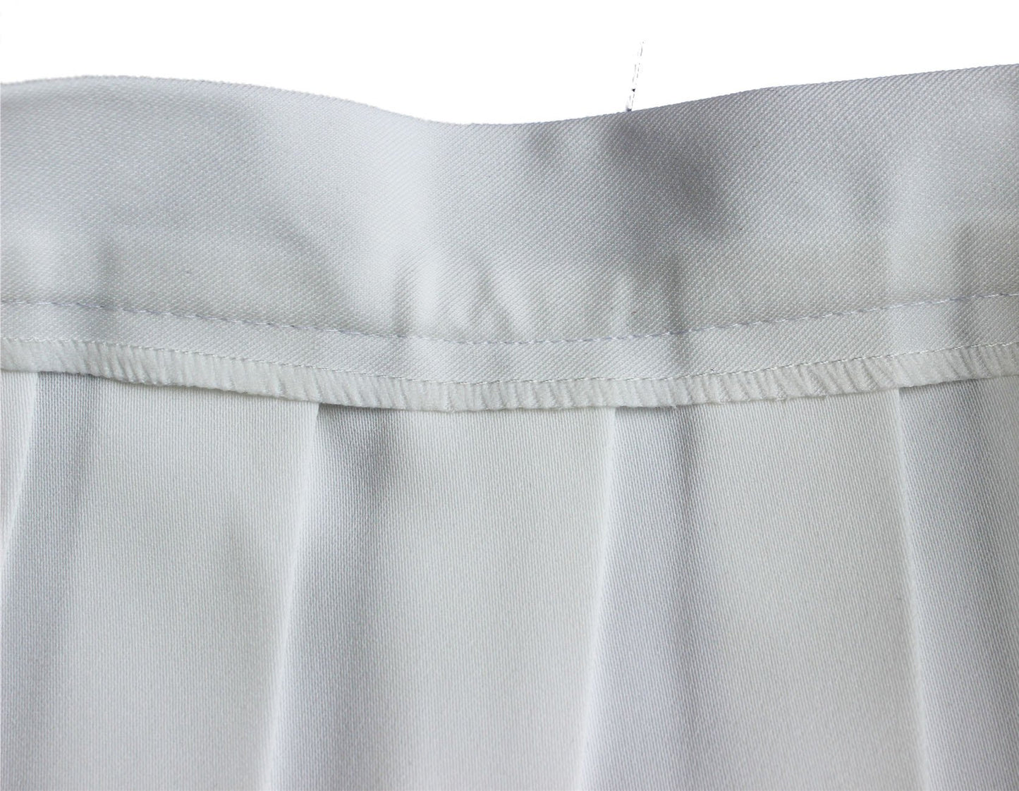 Beautifulfashionlife Women`S Japan School Plus Size Plain Pleated Summer Skirts (M,White)