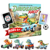 Raincorn Games - Dinosaur Rally Card & Dice Game - Kids Board Games For Ages 4+ - Family Games, Birthday Gift & Classroom Activi