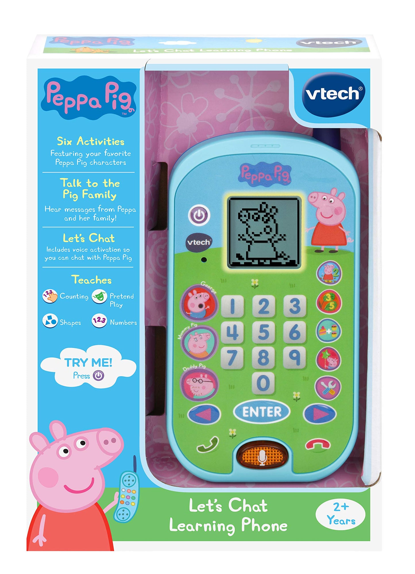 Vtech Peppa Pig Let'S Chat Learning Phone
