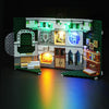DALDED LED Lighting Kit for Lego Harry Potter Slytherin House Banner Building Set, LED Light Compatible with Lego 76410 Building