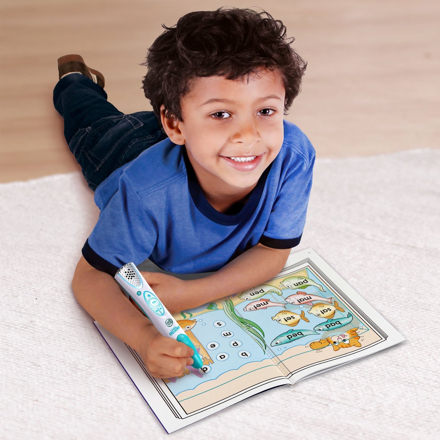 LeapFrog LeapReader System Learn to Read 10 Book Mega Pack - Teal - Online limited availability