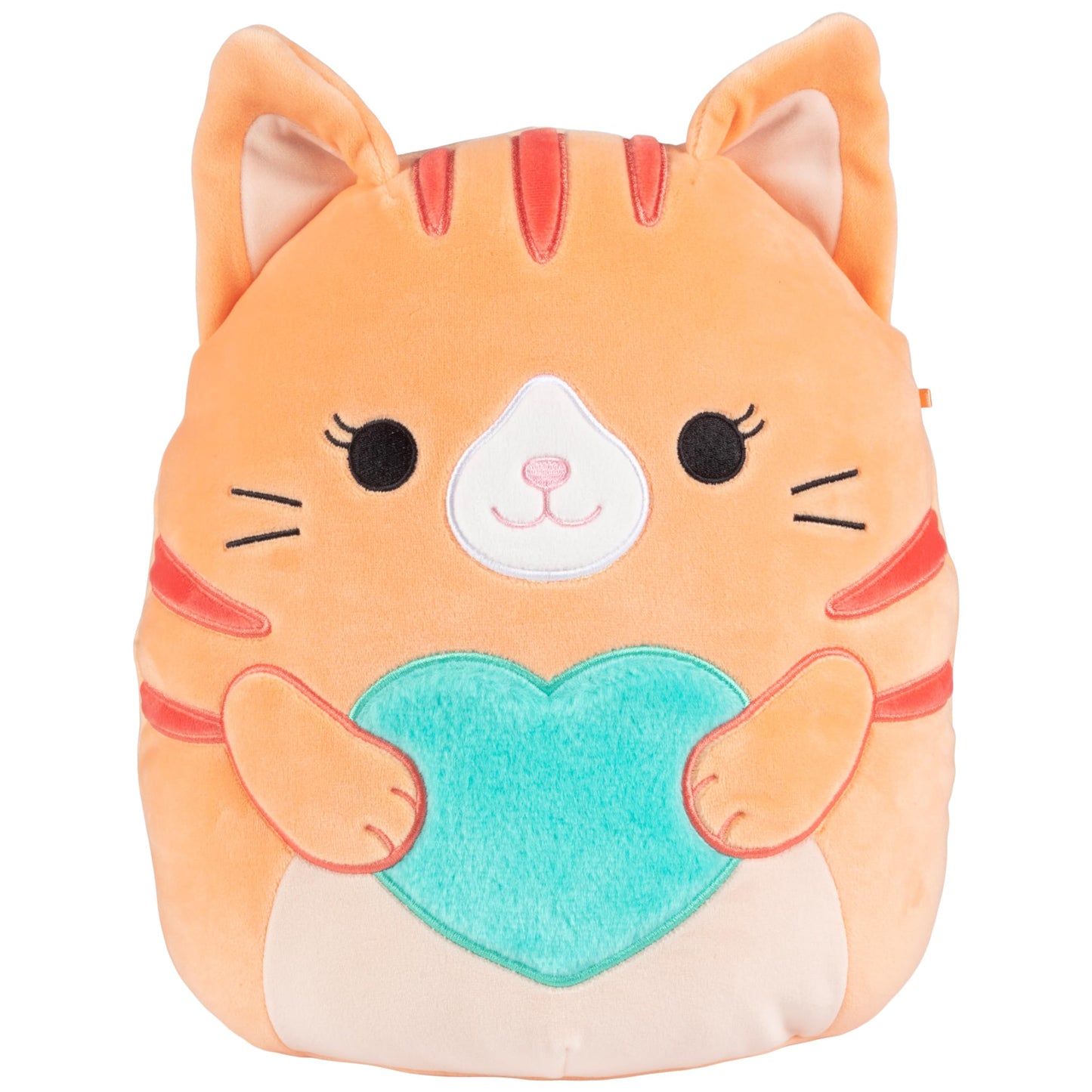 Squishmallows 10" Gigi The Cat Plush - Orange Soft Squishy Kitty Stuffed Animal - Official Kellytoy SQVA01027