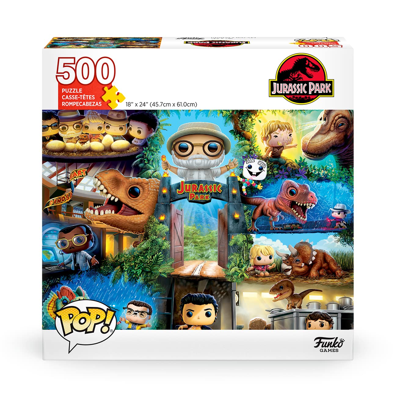 Funko Pop! Puzzle: Jurassic Park