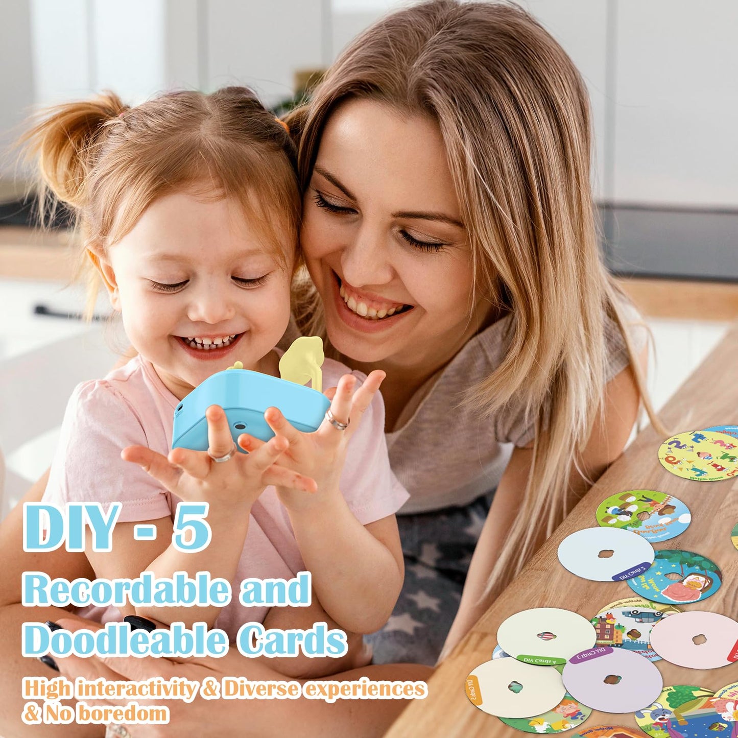 Story Toys For Music Montessori Musical Toys Homestec Player For Toddlers Age 4-10,Record Player For Kids Educational Learning S