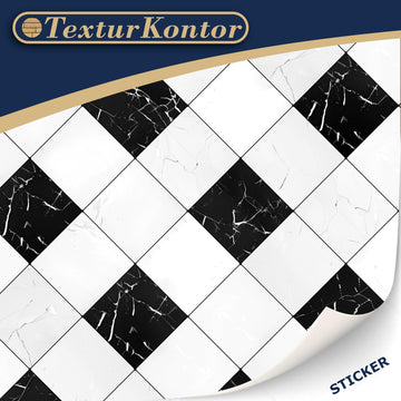 3 Sheets Self Adhesive Floor Tiles For Dollhouse 1:12 Scale (Tile Pattern Versailles)