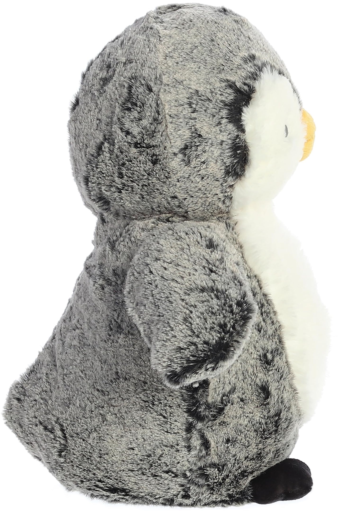 Aurora® Snuggly Sweet & Softer™ Perky Penguin™ Stuffed Animal - Comforting Companion - Imaginative Play - Gray 9.5 Inches