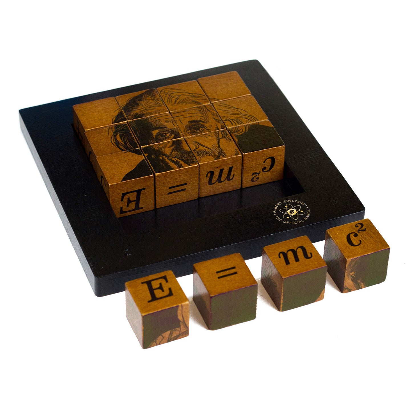 The Einstein Collection Six Square Challenges - Tricky Puzzle Set - 3D Brain Teaser Puzzles By Professor Puzzle.