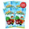 Cats Vs Pickles 4 Pack Christmas Bean Mystery Bags - 4 Inch Bean Filled Plushies - Stocking Stuffers - Blind Bags For Girls And