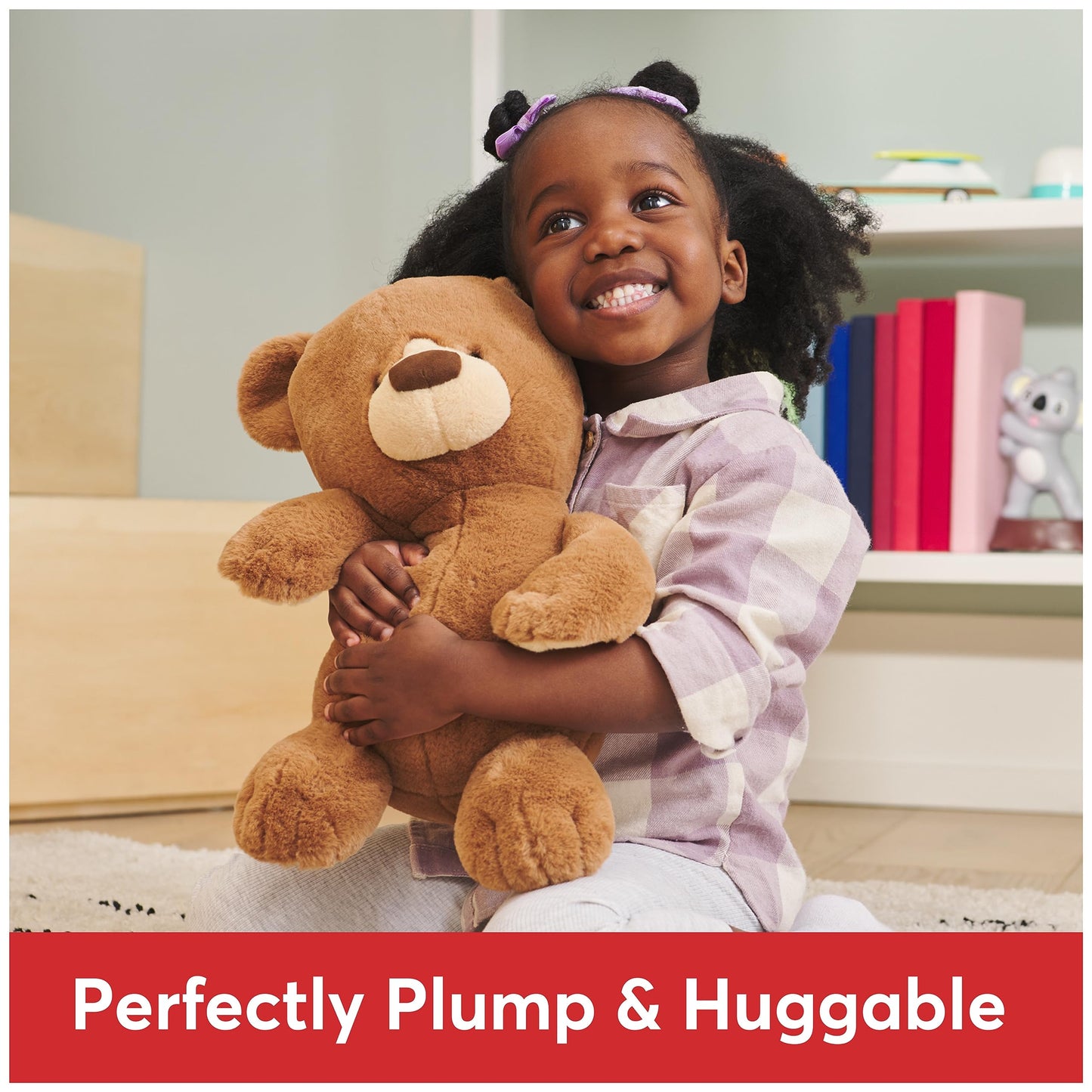 GUND Knox Teddy Bear enhanced Stuffed Animal for Ages 1 and Up Brown/Cream 12