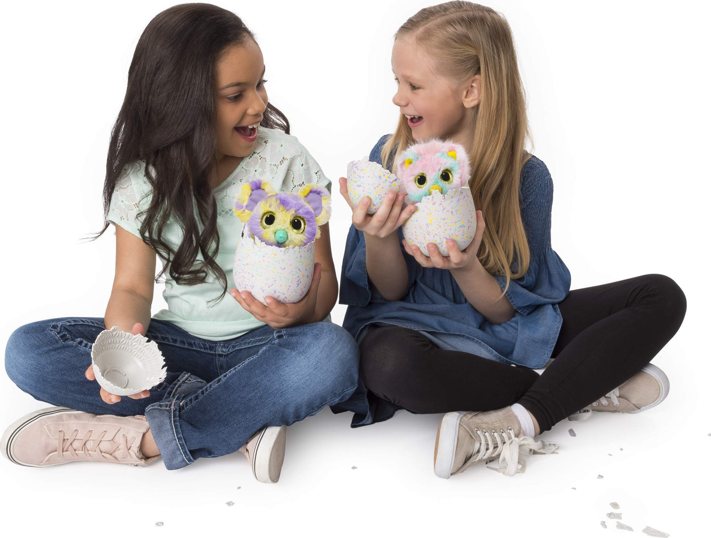 Hatchimals Mystery - Hatch 1 of 4 Fluffy Interactive Characters from Cloud Cove, Multicolor, Fun Surprise for Kids