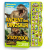 Gzsbaby Dinosaur Toys for Kids 3-7 with Sounds & 30 Species Names, Large Board Book, Interactive Coloring Model 8001