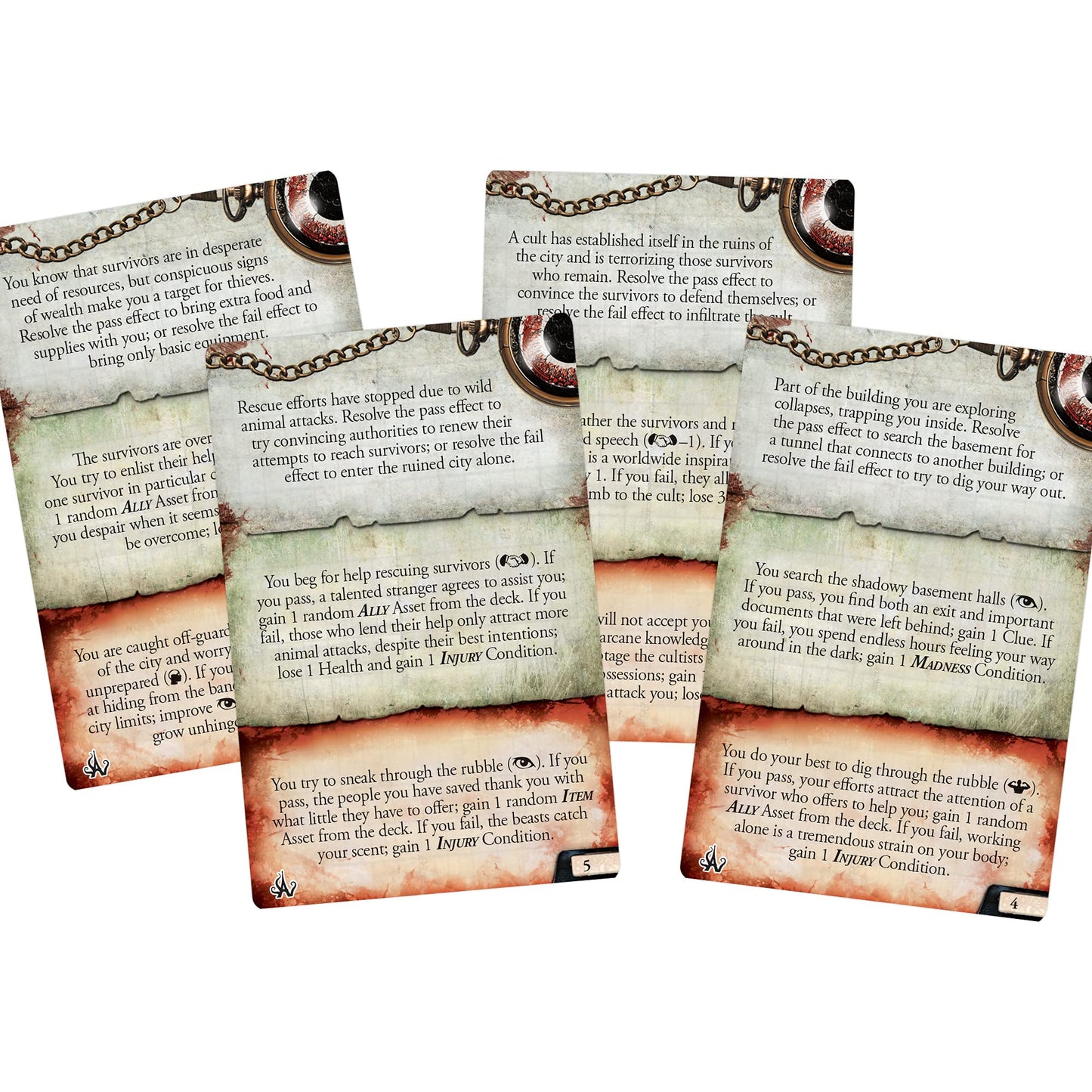 Eldritch Horror Cities In Ruin Board Game Expansion | Mystery Game | Cooperative Board Game For Adults And Family | Ages 14+ | 1