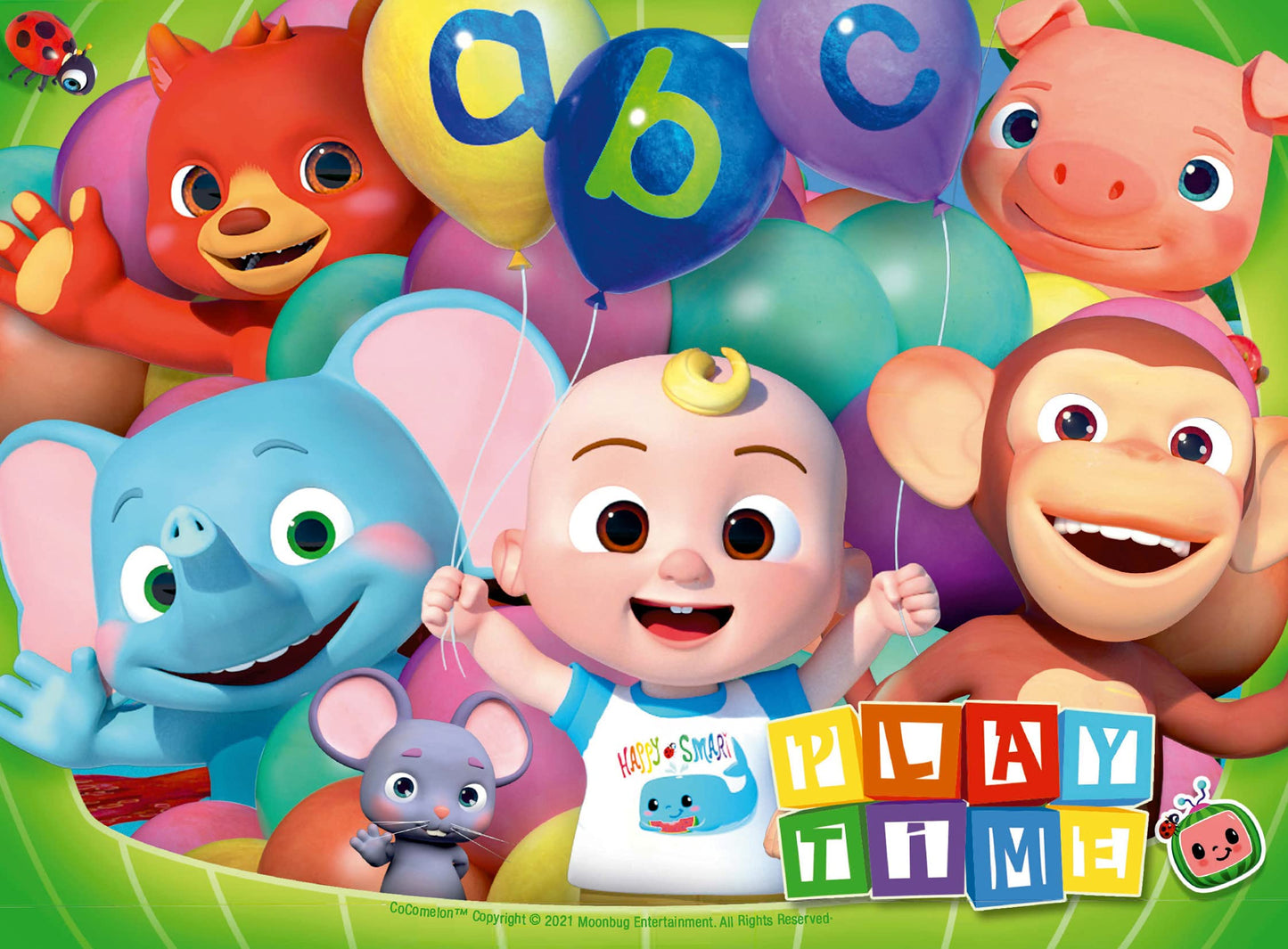 Ravensburger Cocomelon - 4 In Box (12, 16, 20, 24 Pieces) Jigsaw Puzzles For Kids Age 3 Years Up