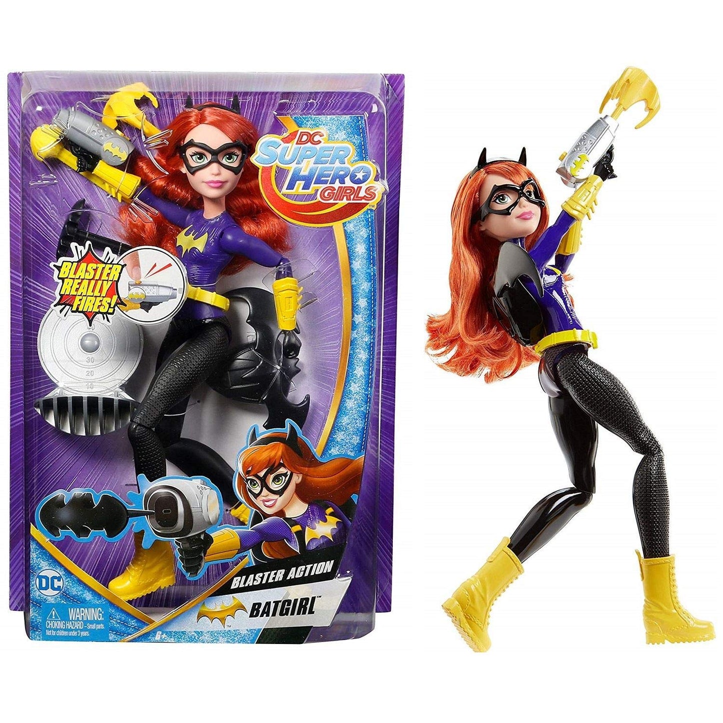 Girls Dc Super Hero Girls Batgirl Action Doll