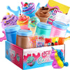 Zdthnsiat Slime Kit, Ice Cream Theme Slime Toy, Party Favors For Girls, Stress Relief Toys, Ideal Gift For Girl Boys 6 7 8 9 10