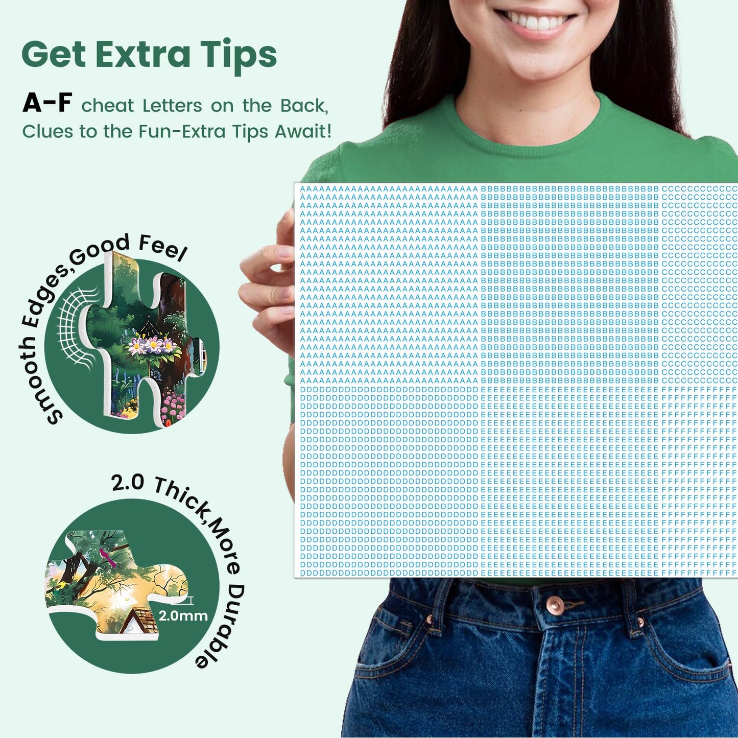 500 Pieces Jigsaw Puzzles For Adults-Garden Patio Puzzle For Adults Children Elderly-Recycled Paper Puzzle 500 Pieces-Glossy, St