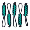 Bubbasgaragetv - Large Heavy Duty Paracord Zipper Pulls (Turquoise)