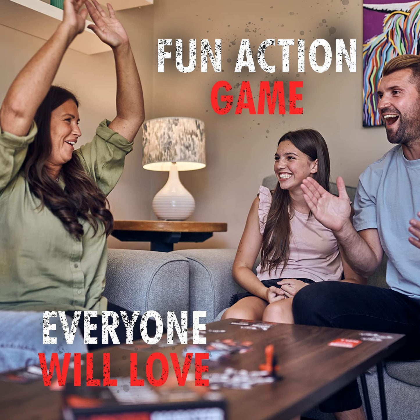 Ginger Fox - Lobster Mobster Card Game Hilarious Family Card Games with Fun Challenges Fast-Paced Family Games for Kids and mature-themeds Party & Travel Game Ages 8+ 80 Cards