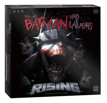 The Batman Who Laughs Rising | Cooperative Board Game | Featuring Dc Comics Heroes And Villains - Wonder Woman, Green Lantern, Hawkgirl, Batman, Harley Quinn, The Flash, Cyborg | Licensed Batman Game