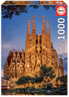Educa 1000-Piece Sagrada Familia Puzzle - Cardboard Construction, Model 17097