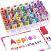 Gamenote Classroom Magnetic Alphabet Letters Kit 234 Pcs With Double - Side Magnet Board - Foam Alphabet Letters For Preschool Kids Toddler Spelling And Learning Colorful Abc Education Fridge Magnets