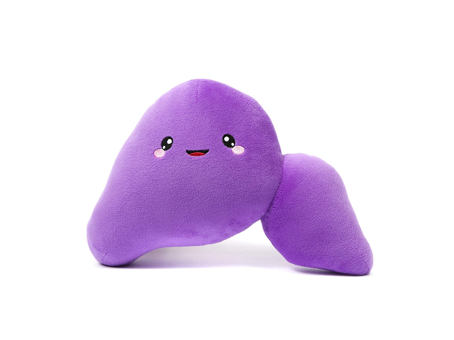 Nerdbugs Liver Plush - Large Organ Plush, Hepatitis & Cirrhosis Awareness Toy, Health Education Gift