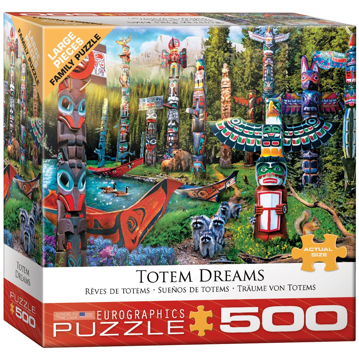 Eurographics (Eurhr Canadian Dream 500Piece Puzzle 500Piece Jigsaw Puzzle