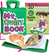 My Quiet Book - Toddler Plane Activities, Car Airplane Montessori Busy Board Book, Easter Basket Stuffers For Toddlers 1-3, Gifts For 1 2 3 4 Year Old Girl, Birthday Gifts Toys Age 2-4