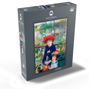 MyPuzzle Two Sisters On The Terrace 1881 by Pierre-Auguste Renoir - enhanced 500 Piece Jigsaw Puzzle for mature-themeds