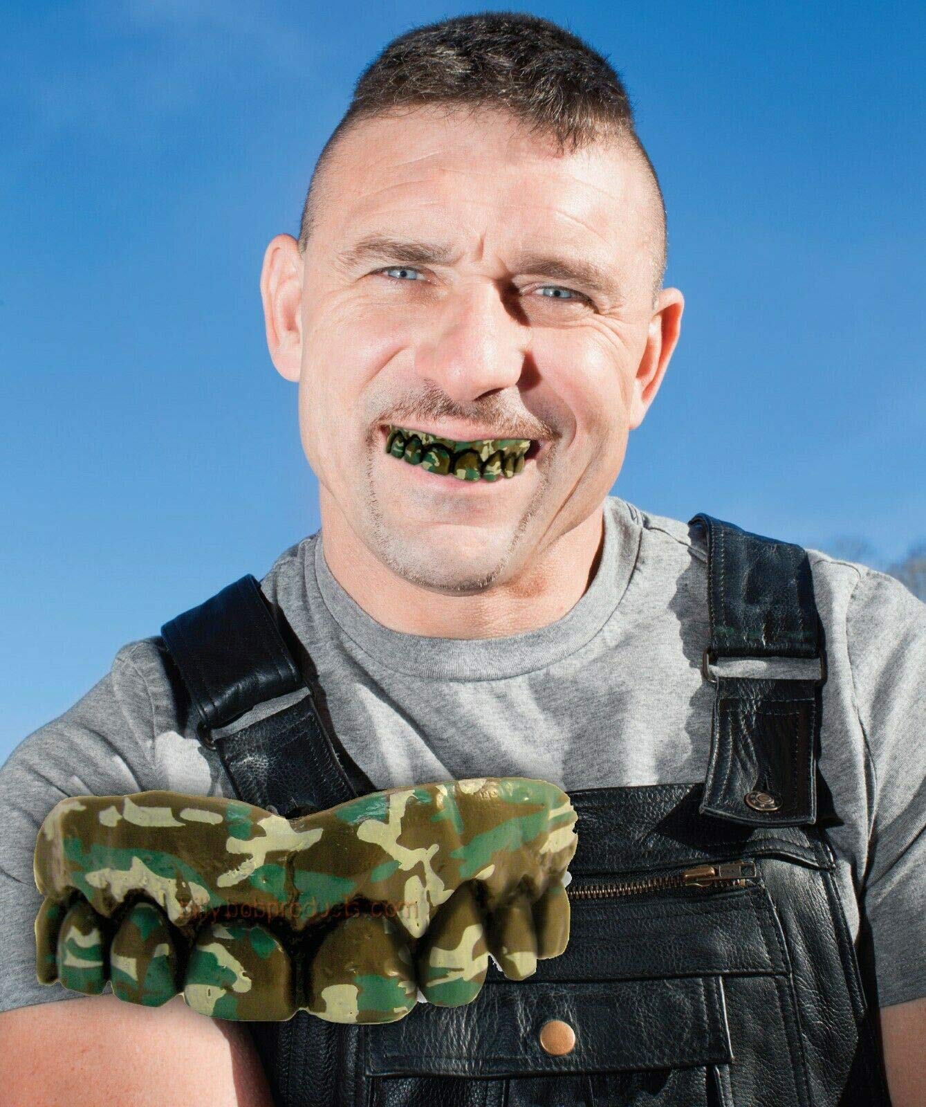 Perfect for Any Hunter OR Outdoorsman Camo Mouth Guard Custom Fit Fun Gift