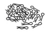 HPI Racing 6121 Body Pins (20-Piece), Small, Chrome