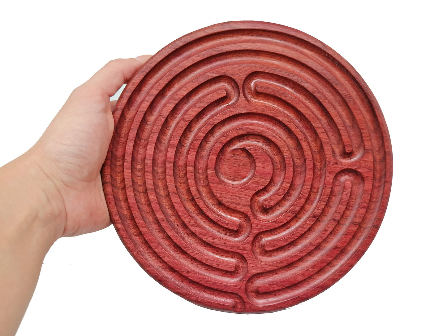 Finger Labyrinth, Wooden Finger Labyrinth, Meditation Labyrinth, Breathing Board, Hand Labyrinth, Mindfulness Tools, Finger Maze