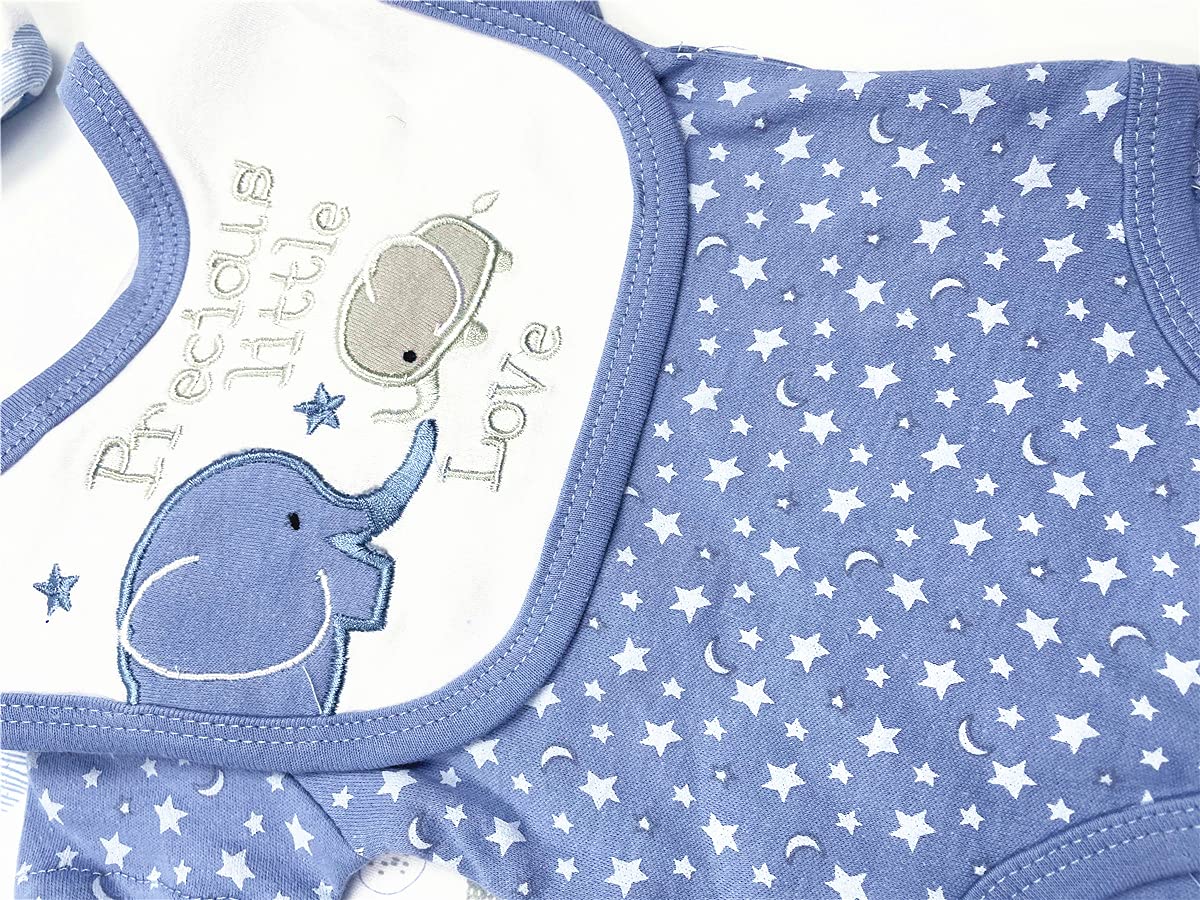 Reborn Dolls Baby Boy Clothes 5 Pcs Set Elephant Clothing For 20-22 Inch Reborn Newborn Baby Doll Clothes…