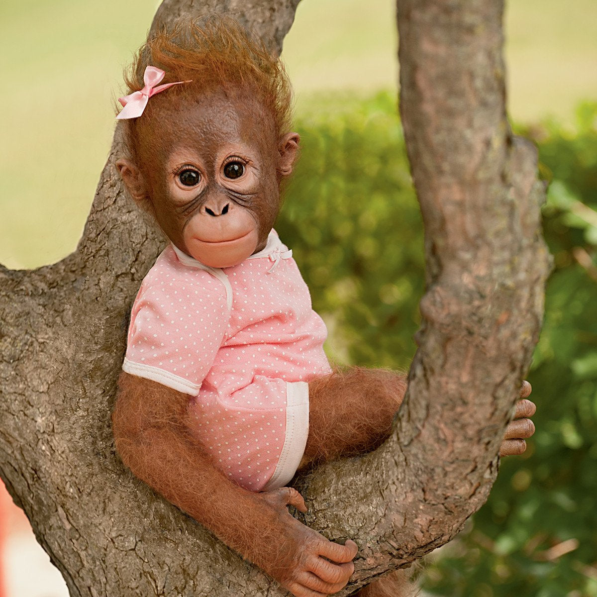 The Ashton-Drake Galleries Annabelle'S Hugs So Truly Real Poseable Lifelike Monkey Doll
