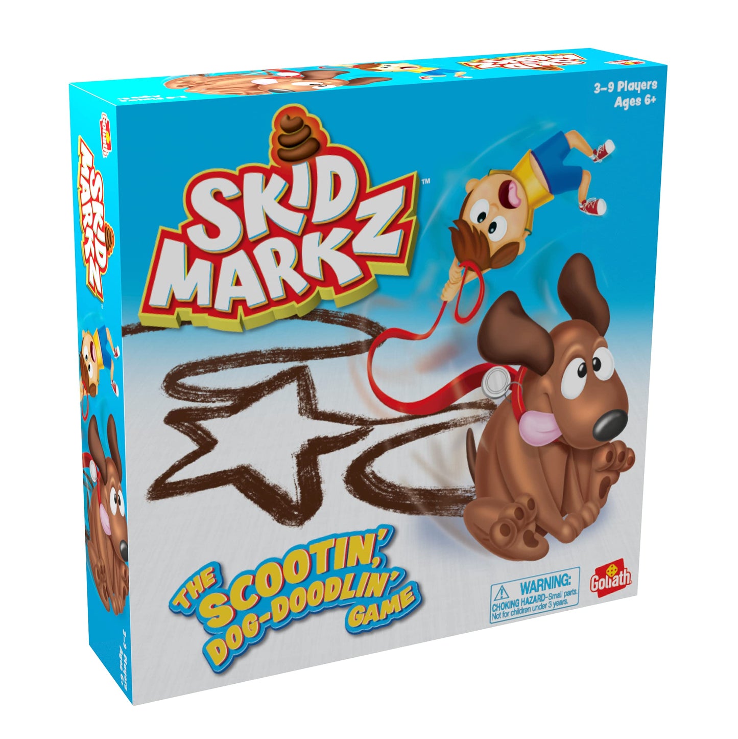 Goliath Skid Markz Game - Multi Color Dog-Doodlin' Drawing Game, Model 919402, Fun Family Activity
