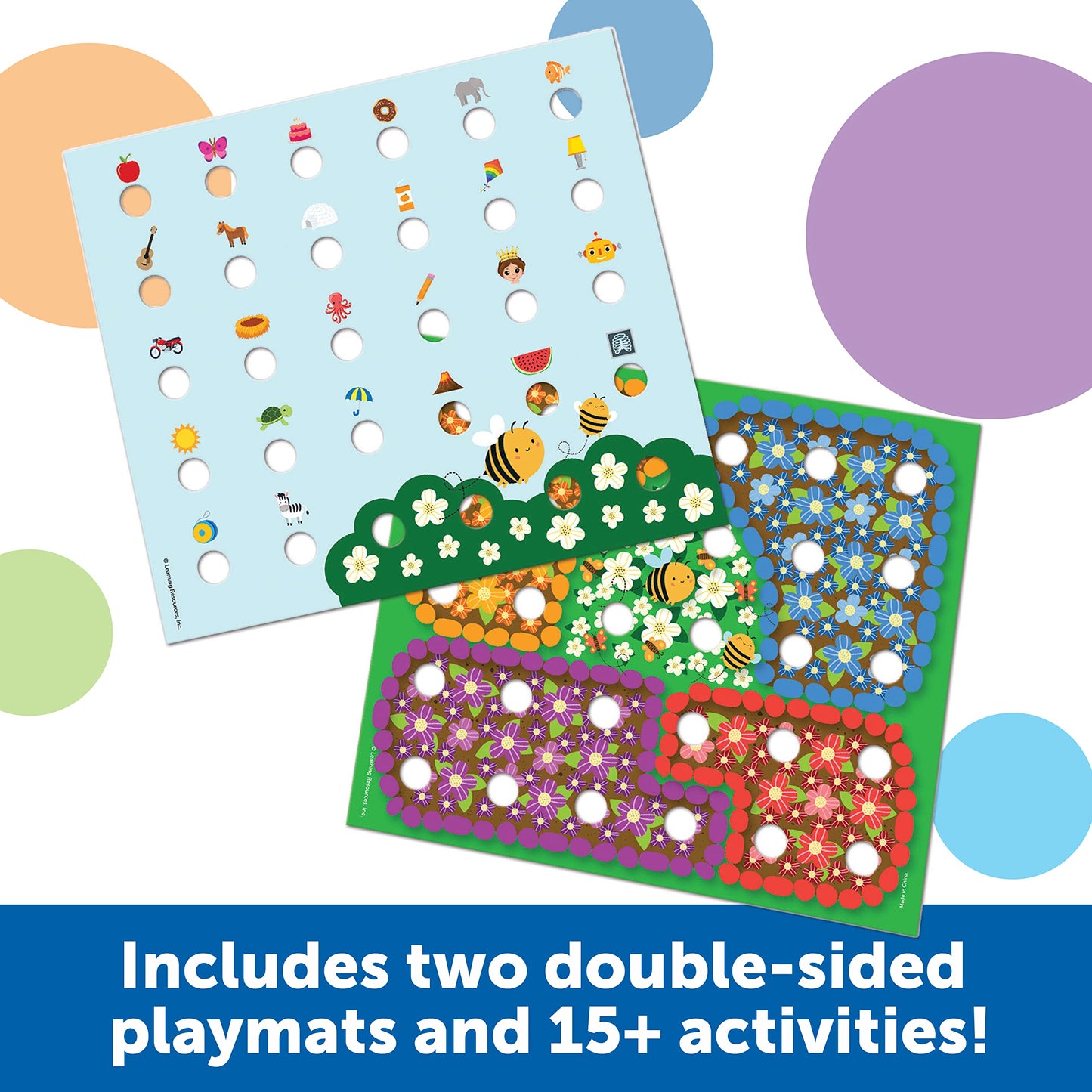 Learning Resources Alphabet Garden Activity Set, Educational Indoor Games, Preschool Alphabet, Toddler Brain Toys, Toddler Presc