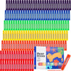 Gilprop 30 Sets Tempera Paint Sticks for Kids and Student 180 Pcs 6 Colors Washable Quick Drying Art Solid Tempera Paint Stick B
