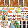 Mepmela Woodland Animal Party Favors, 134 Pcs Woodland Birthday Party Supplies - Wild Animals Themed Party Favors For Kids Birth