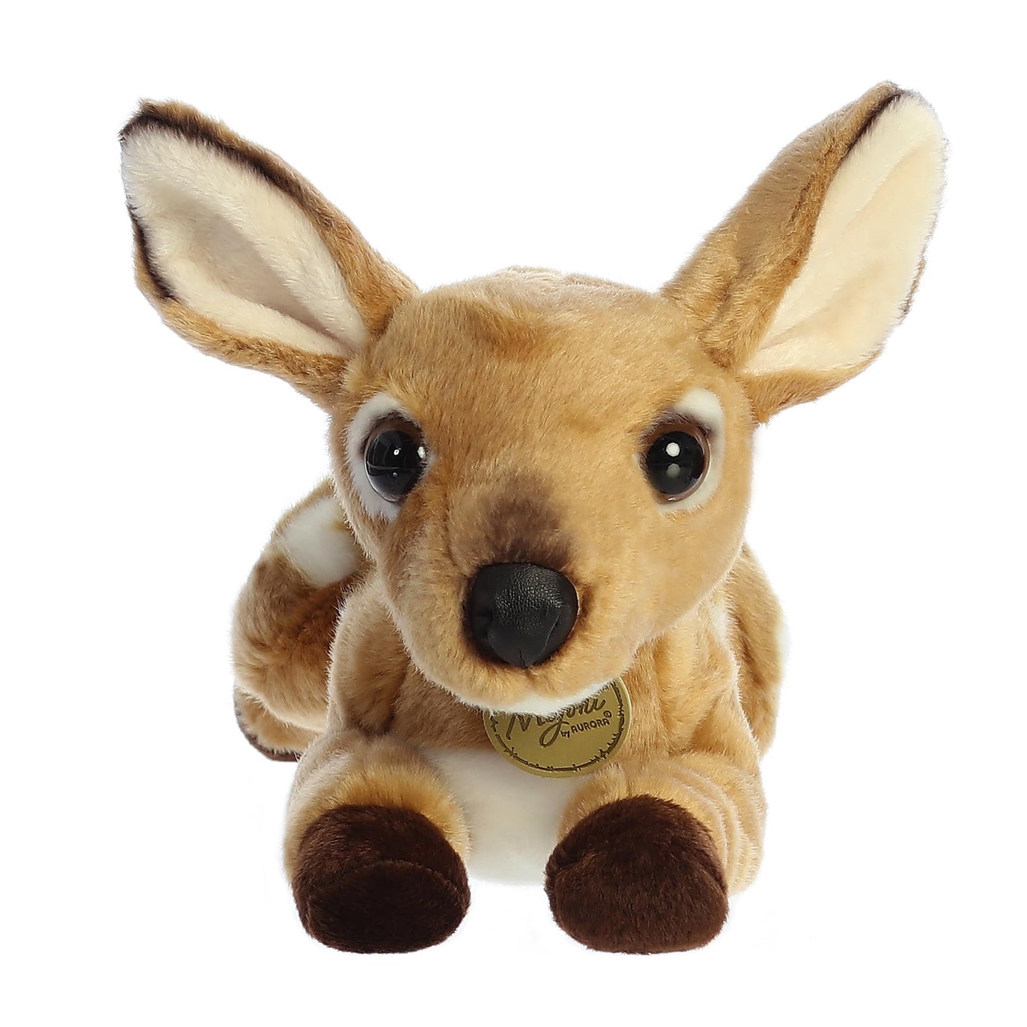Aurora Miyoni 11 Fawn Plush Toy - Soft and Cuddly Stuffed Animal for Kids and Collectors