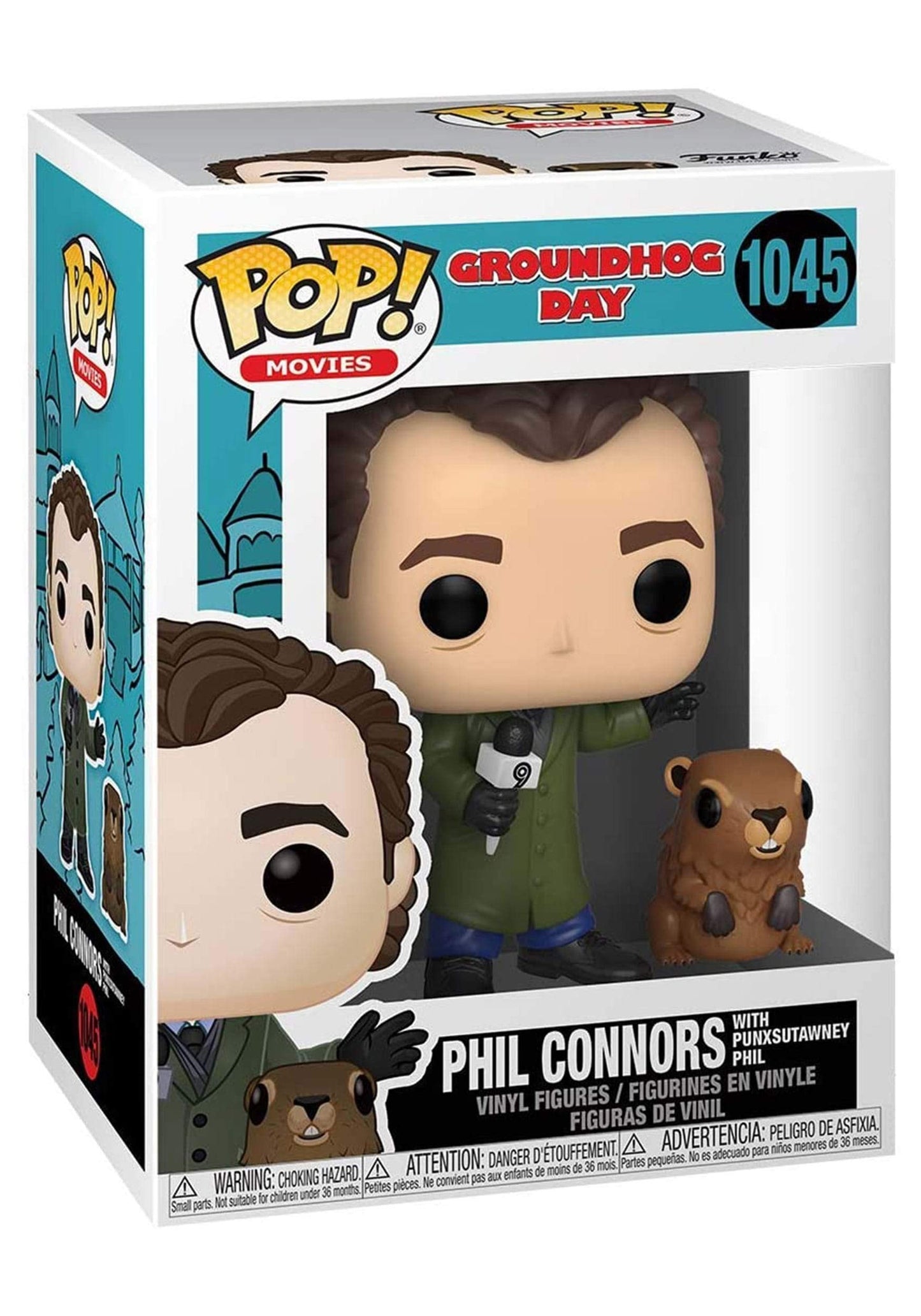 Funko Pop! & Buddy: Groundhog Day - Phil With Punxsutawney Phil