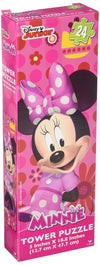 MINNIE Mouse Bowtique 24 Piece Puzzle - Assorted Styles, Plastic, Model 64075