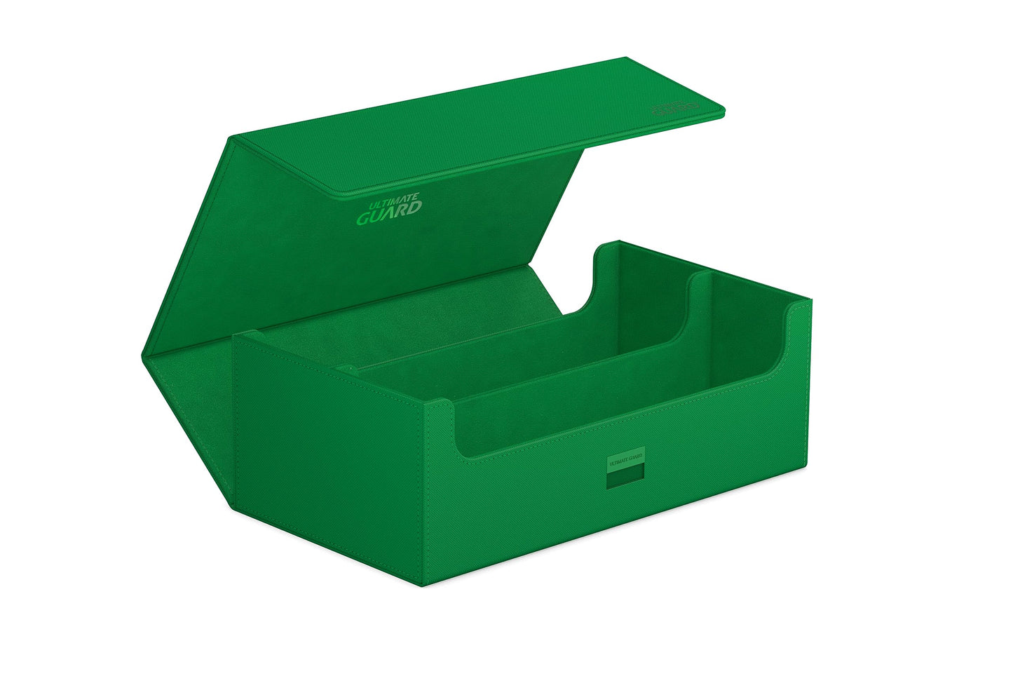 Ultimate Guard Arkhive 800+, Deck Case For 800 Double-Sleeved Tcg Cards, Green, Compatible With Boulders, Magnetic Closure & Microfiber Inner Lining